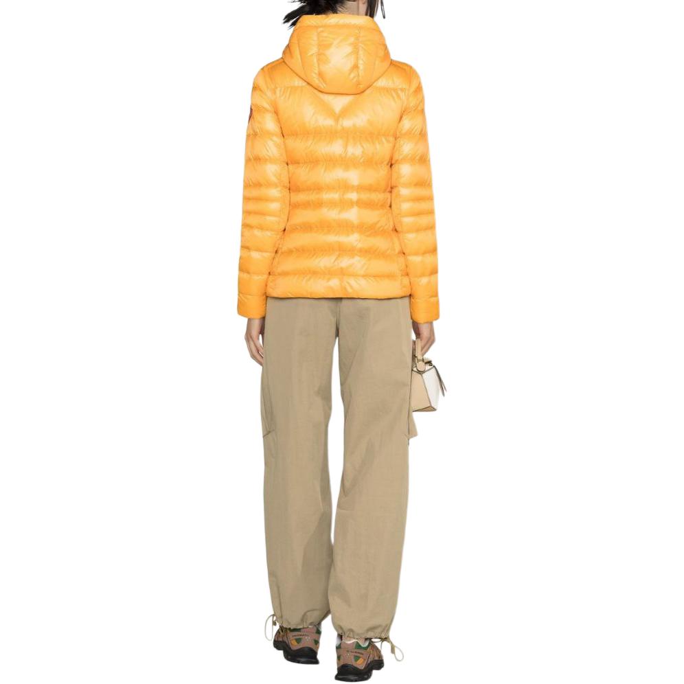 Shop (W) 加拿大鹅 Cypress 黄色连帽徽标羽绒夹克. 2242W-1260