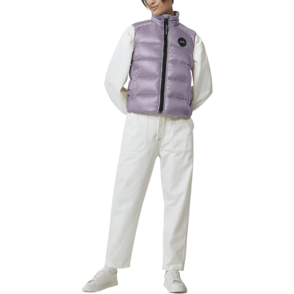 Shop (W) 加拿大鹅Cypress黑标女士羽绒背心-蓟紫色全拉链款 2237LB-167