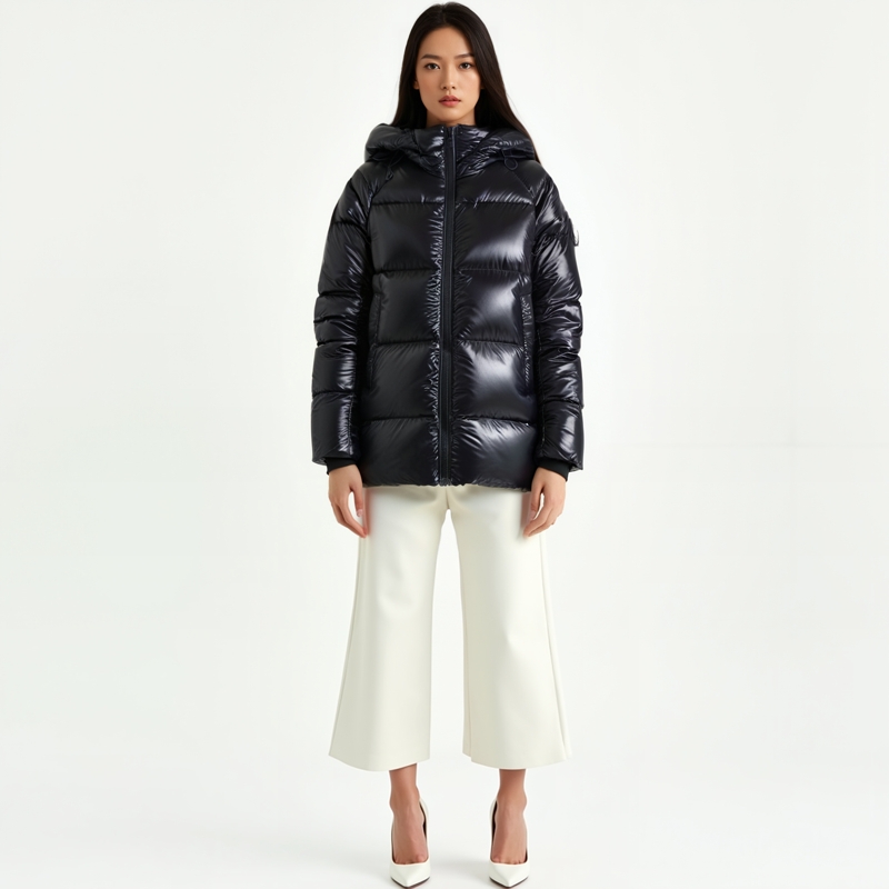 (Women) Canada Goose Cypress Black Label Lightweight Waterproof Down Parka Jacket Women Black 2239LB-61 圖 4
