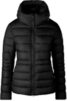 (Women) Canada Goose Cypress Black Label Waterproof Hooded Down Jacket Black 2242WB-61 (Women) Canada Goose Cypress Black Label Waterproof Hooded Down Jacket Black 2242WB-61