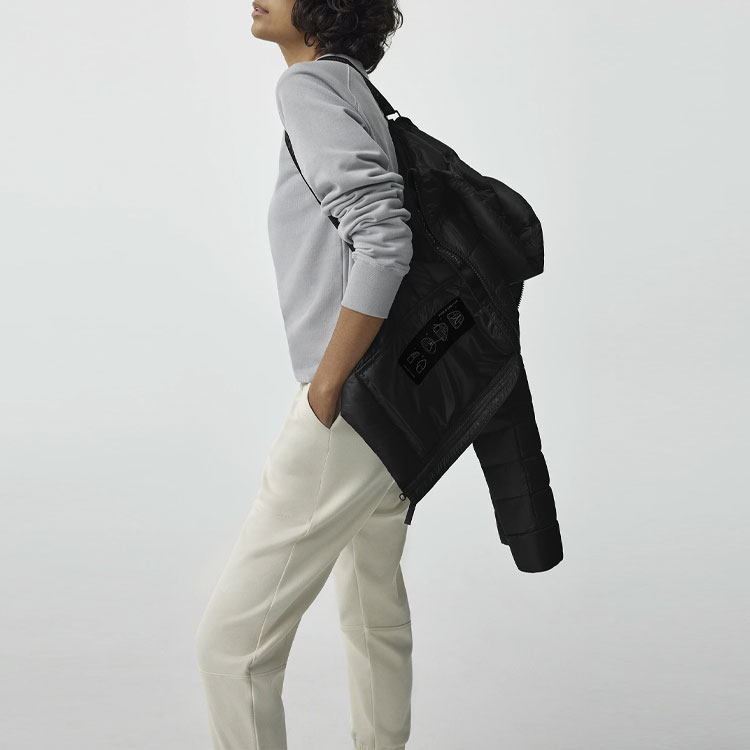 (Women) Canada Goose Cypress Black Label Waterproof Hooded Down Jacket  Black 2242WB-61 圖 4