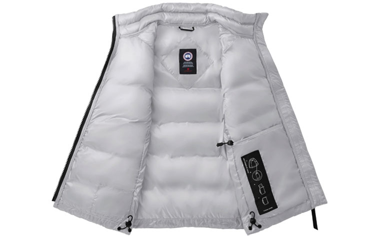 (Women) Canada Goose Cypress Down Puffer Vest Silver Grey Windproof Waterproof. 2237L-200 圖 3