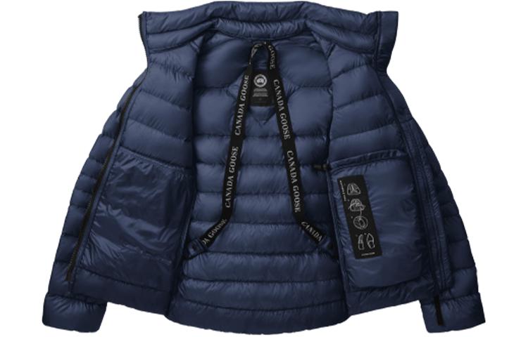 (Women) Canada Goose Cypress FW21 Black Label Lightweight Down Jacket Navy Blue 2236LB-63 圖 3