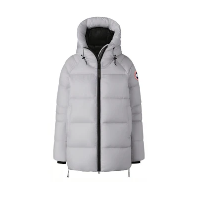 (Women) Canada Goose Cypress FW21 Long Puffer Jacket Silver Gray冬Season Warm 2239L-200
