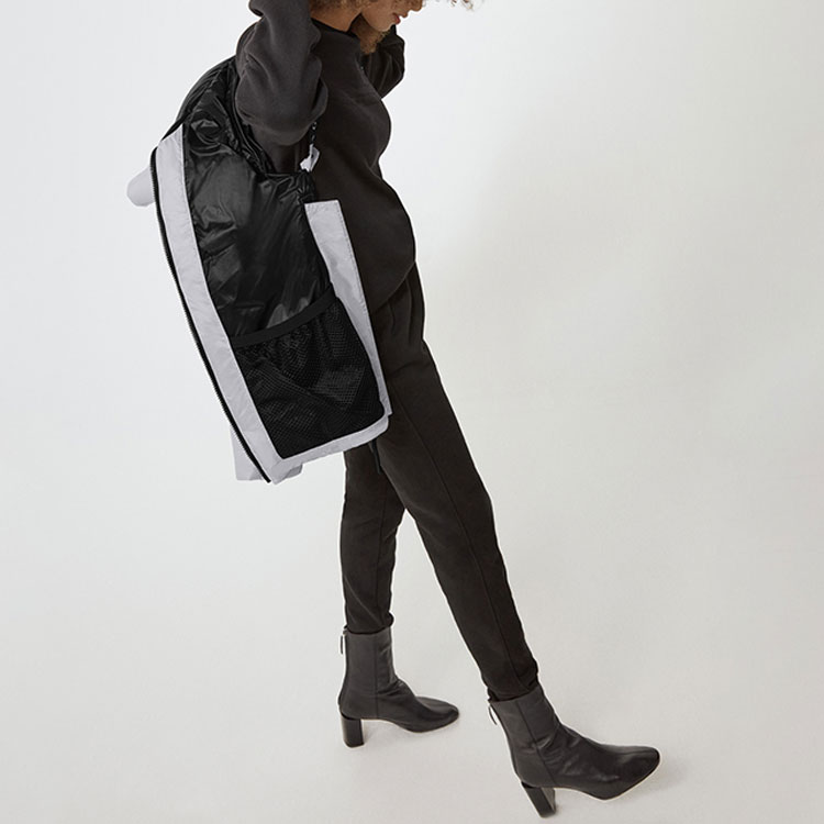 Lookbook (Women) Canada Goose Cypress FW21 Long Puffer Jacket Silver Gray冬Season Warm 2239L-200