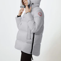 Purchase (W) 加拿大鵝Cypress FW21銀灰色長版羽絨外套 冬季保暖款 2239L-200
