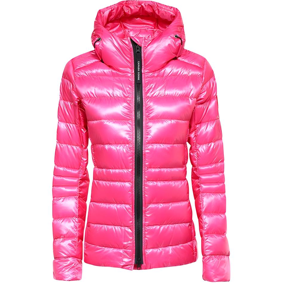 (Women) Canada Goose Cypress FW22  Waterproof Pink Down Jacket with Logo Patch. 2242W-121