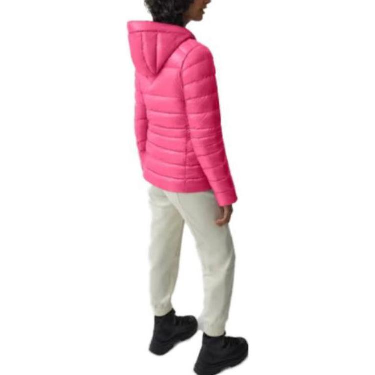 Shop (Women) Canada Goose Cypress FW22  Waterproof Pink Down Jacket with Logo Patch. 2242W-121