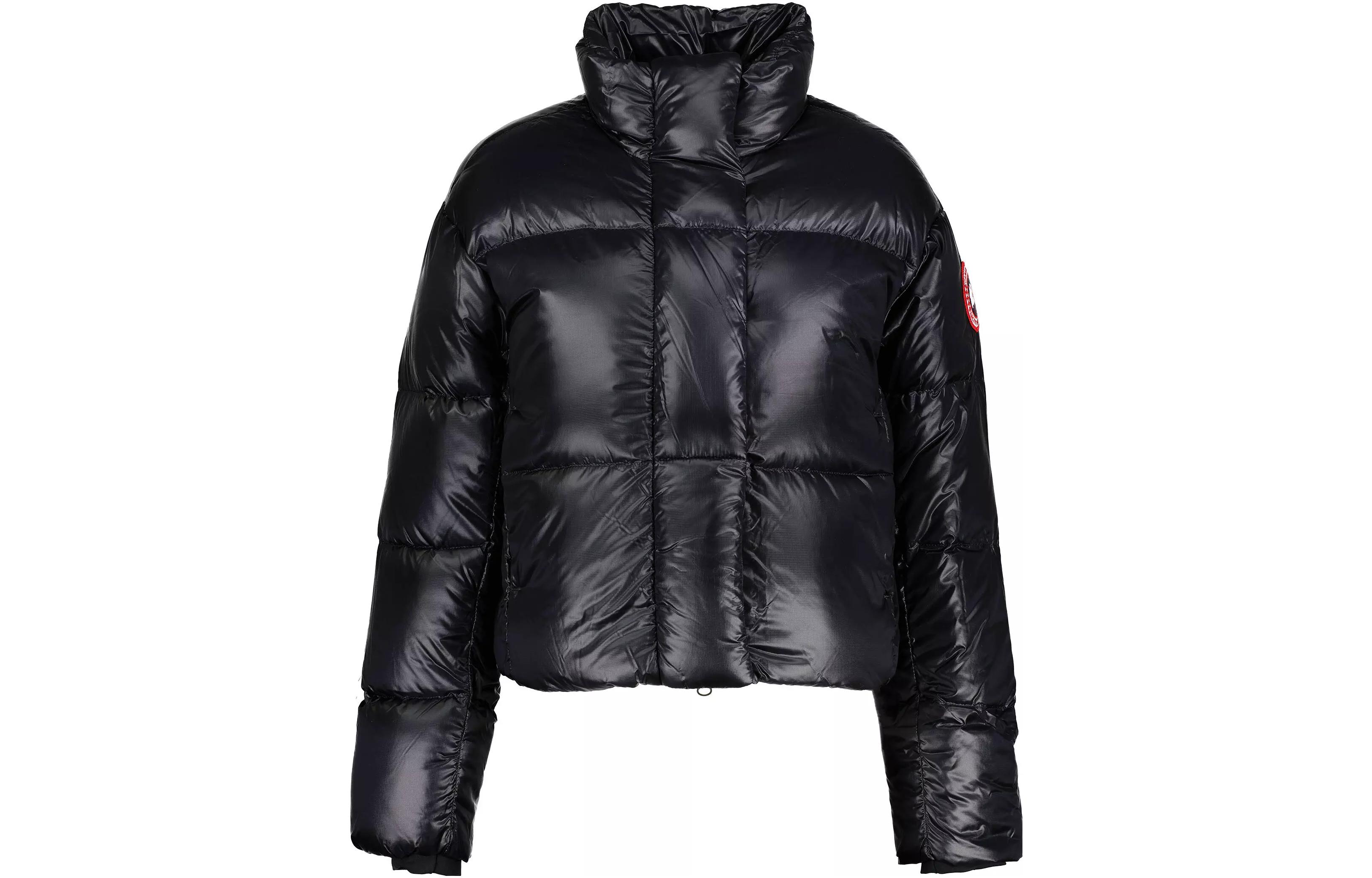 Lookbook (Women) Canada Goose Cypress FW23  Black Down Jacket, Waterproof & Windproof. 2256W
