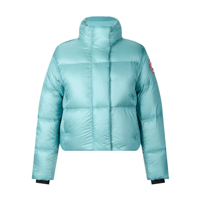 (Women) Canada Goose Cypress FW23 Short Lightweight Puffer Jacket Blue. 2256W-1482