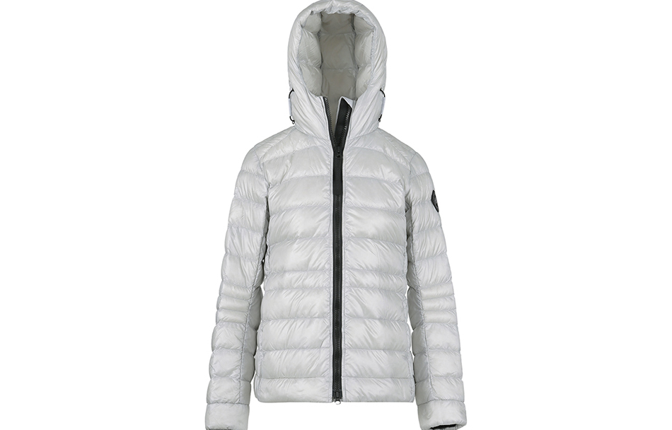 (Women) Canada Goose Cypress Puffer Black Label  Lightweight Down Jacket Silver Birch 2242WB-200