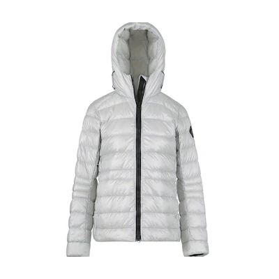 (Women) Canada Goose Cypress Puffer Black Label Lightweight Down Jacket Silver Birch 2242WB-200