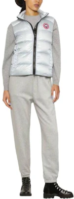 (W) 加拿大鹅Cypress女款羽绒背心银蓝色高领带标志印花 2237L8-54 Lookbook (W) 加拿大鹅Cypress女款羽绒背心银蓝色高领带标志印花 2237L8-54