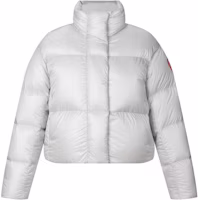 (Women) Canada Goose Cypress Red Label Silver White Short Down Jacket. 2256W-200 (Women) Canada Goose Cypress Red Label Silver White Short Down Jacket. 2256W-200