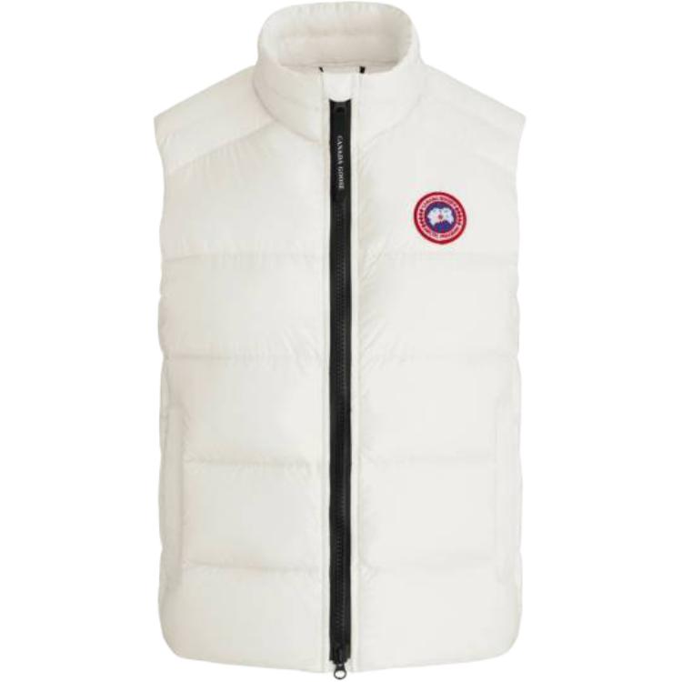 Buy (W) Chaleco Acolchado Ligero Canada Goose Cypress Red Label Mujer Blanco. 2237L-433