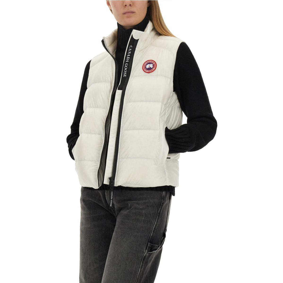 Purchase (W) Chaleco Acolchado Ligero Canada Goose Cypress Red Label Mujer Blanco. 2237L-433