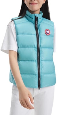 (W) Canada Goose Cypress 红标防风防水羽绒马甲 女款 蓝色 2237L-1482 Purchase (W) Canada Goose Cypress 红标防风防水羽绒马甲 女款 蓝色 2237L-1482