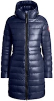 (Women) Canada Goose Cypress Slim Fit Waterproof Down Jacket Navy Blue 2235L-63 (Women) Canada Goose Cypress Slim Fit Waterproof Down Jacket Navy Blue 2235L-63