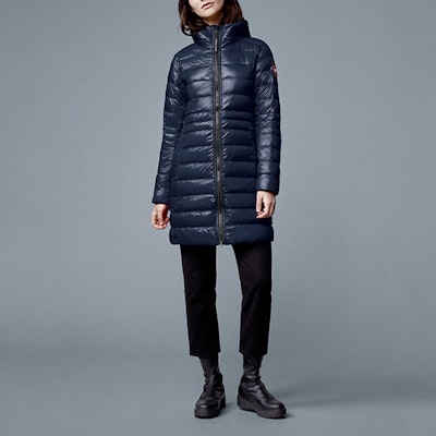 (W) カナダグース サイプレス スリムフィット 防水ダウンジャケット ネイビーブルー 2235L-63 Purchase (W) カナダグース サイプレス スリムフィット 防水ダウンジャケット ネイビーブルー 2235L-63