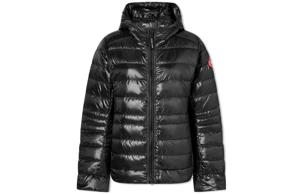 Order (W) 加拿大鵝Cypress SS23黑色輕薄連帽羽絨外套女款 2242W-61