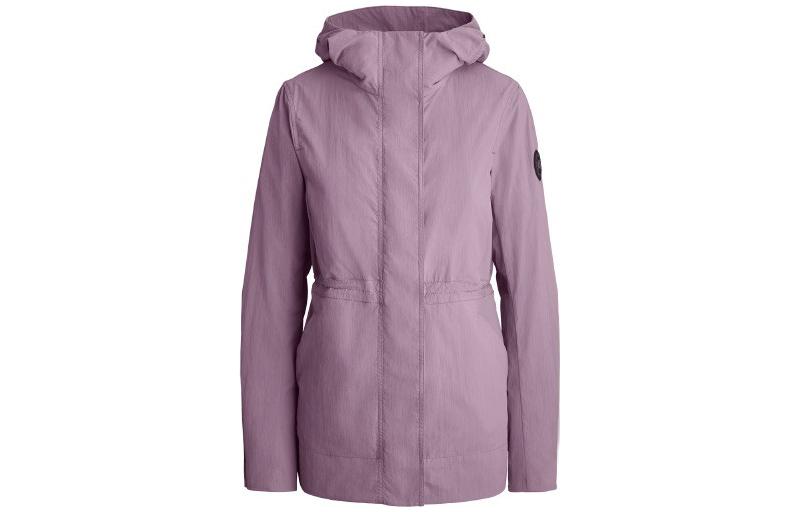 (Women) Canada Goose Davie  Waterproof Reflective Logo Jacket Gray Purple. 2428LB-885 圖 2
