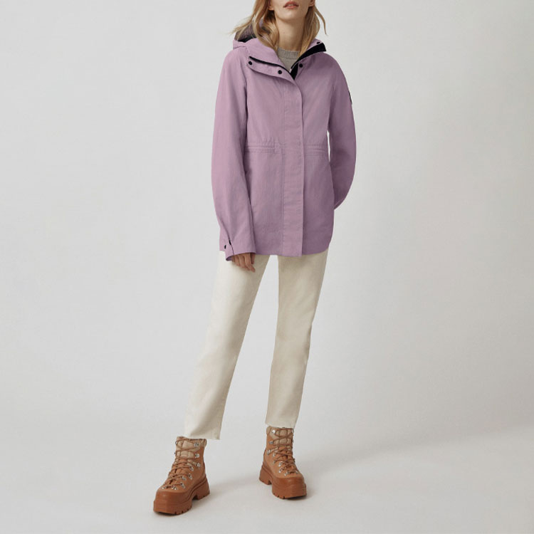 (Women) Canada Goose Davie  Waterproof Reflective Logo Jacket Gray Purple. 2428LB-885 圖 6