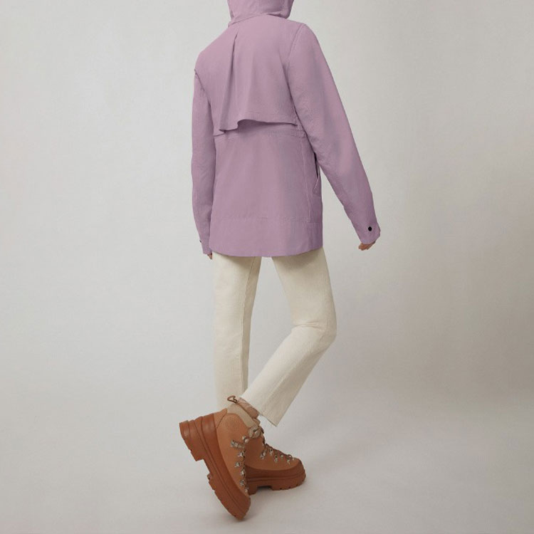 (Women) Canada Goose Davie  Waterproof Reflective Logo Jacket Gray Purple. 2428LB-885 圖 7