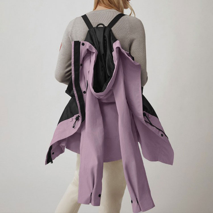 (Women) Canada Goose Davie  Waterproof Reflective Logo Jacket Gray Purple. 2428LB-885 圖 8