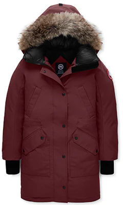 (Women) Canada Goose Ellesmere Parka Down Jacket Winter Women Berry Red 6555L-810 Order (Women) Canada Goose Ellesmere Parka Down Jacket Winter Women Berry Red 6555L-810