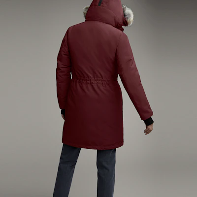 (Women) Canada Goose Ellesmere Parka Down Jacket Winter Women Berry Red 6555L-810 Shop (Women) Canada Goose Ellesmere Parka Down Jacket Winter Women Berry Red 6555L-810