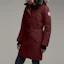 Purchase (Women) Canada Goose Ellesmere Parka Down Jacket Winter Women Berry Red 6555L-810