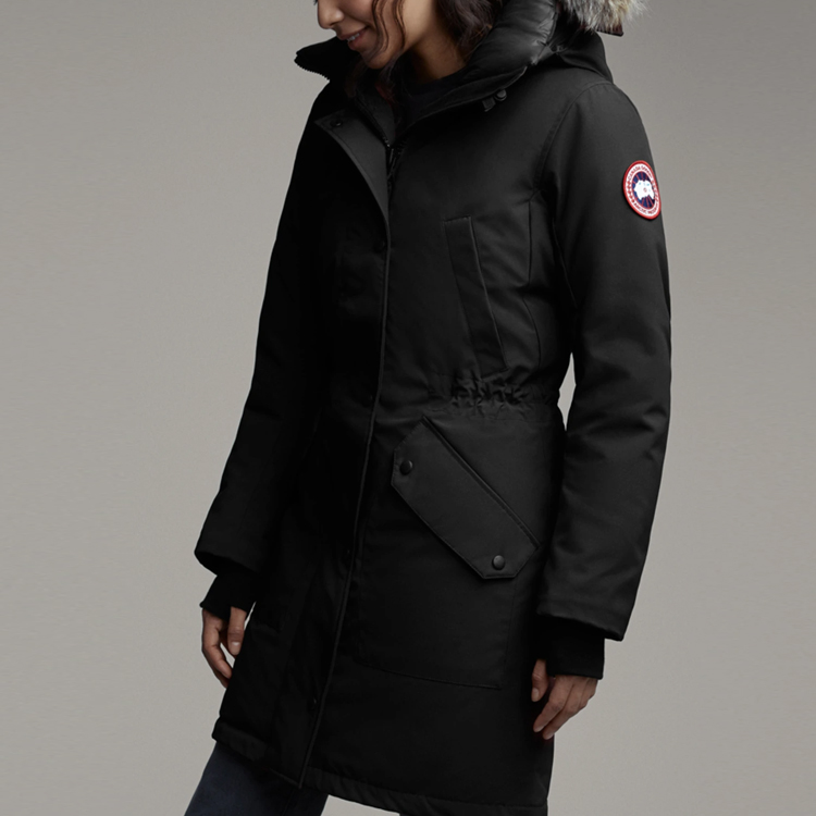 Purchase (W) Canada Goose Ellesmere Red Label Parka Jaket Angin Kalispas Bulu 6555L-61