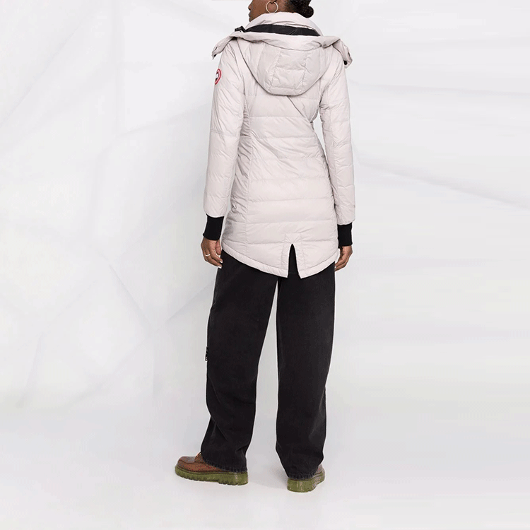 Shop (Women) Canada Goose Ellison  Lightweight Hooded Down Jacket - Pink. 2209L-856