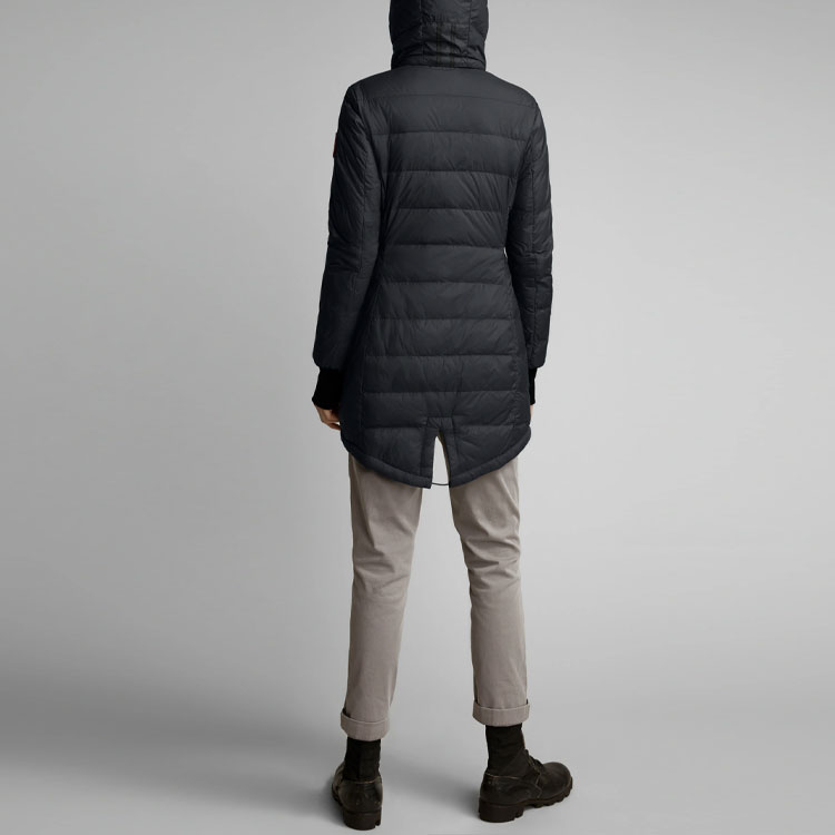 Shop (Women) Canada Goose Ellison Black Down Jacket Removable Hood Winter Coat 2209L-61