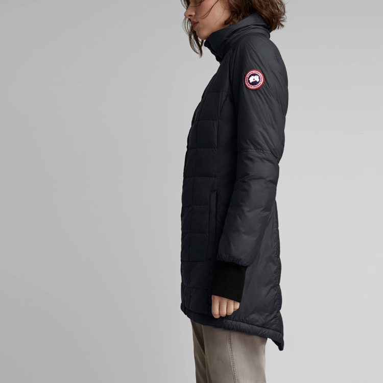 Purchase (Women) Canada Goose Ellison Black Down Jacket Removable Hood Winter Coat 2209L-61