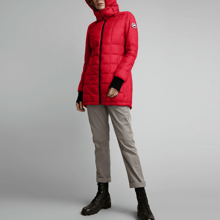 Shop (Women) Canada Goose Ellison Red Winter Down Jacket 2209L-11