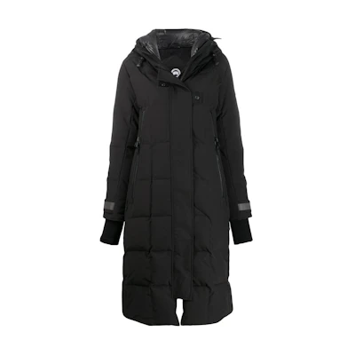 (Women) Canada Goose Elmwood Long Parka Down Jacket Black 3815L-61