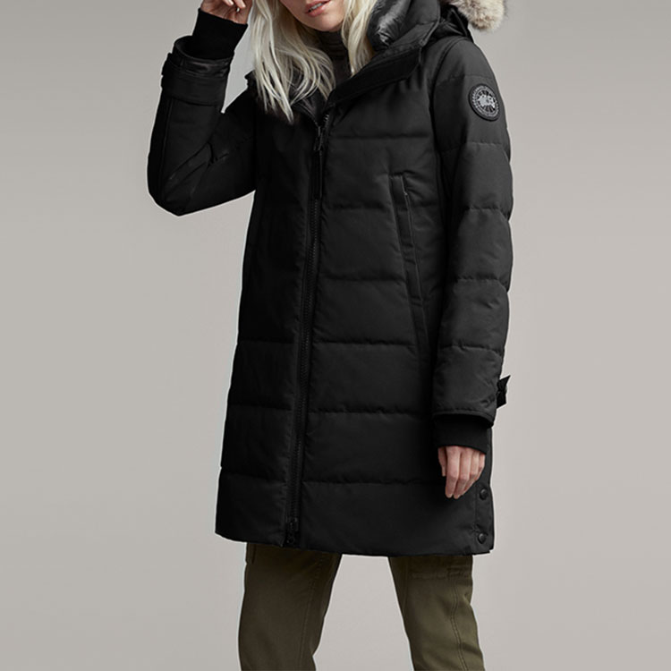 (Women) Canada Goose Elmwood Long Parka Down Jacket Black 3815L-61 圖 3
