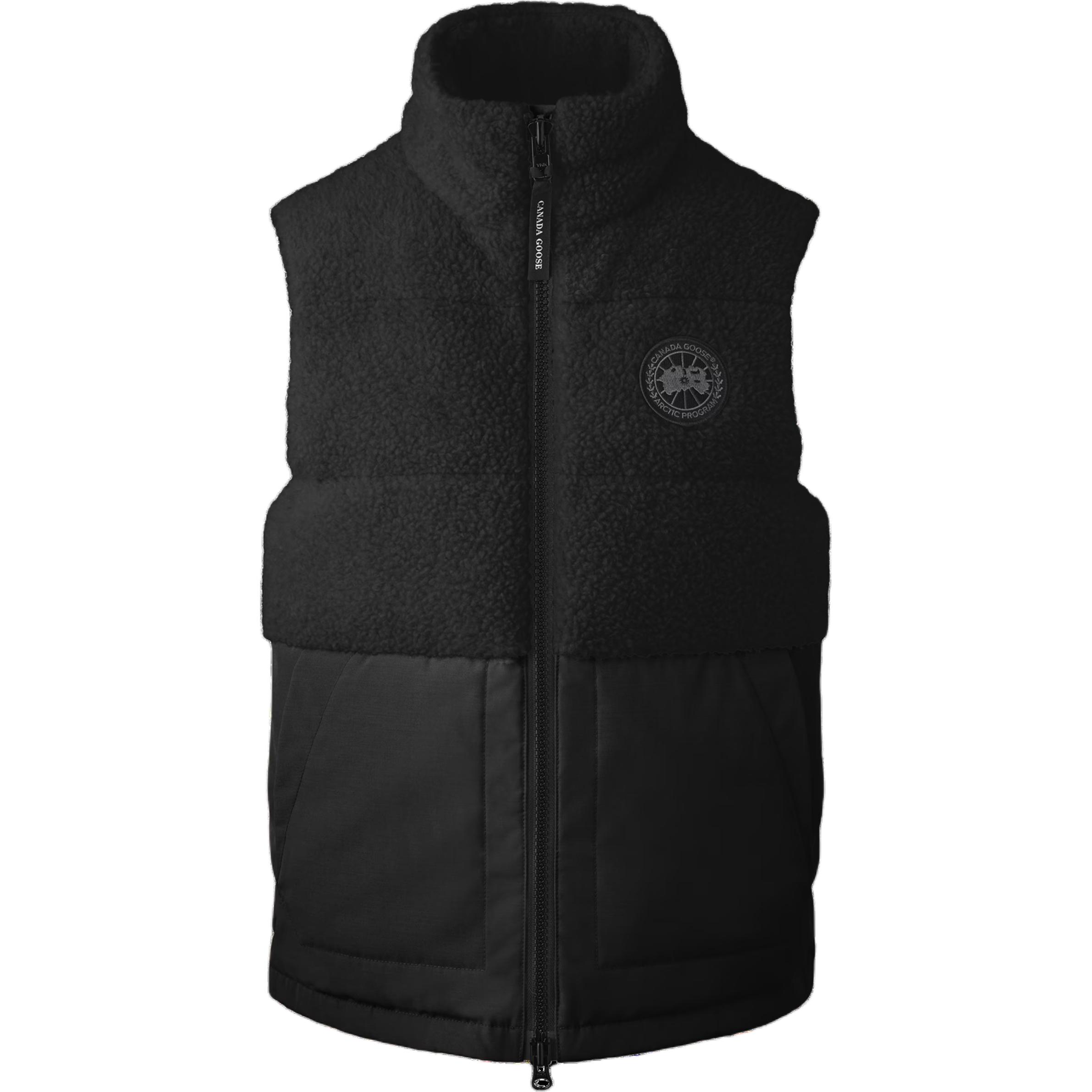 (Women) Canada Goose Elora Black Label  Sleeveless Vest Black 2837WB-61