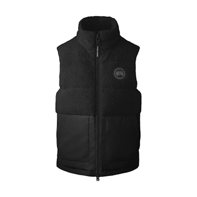(Women) Canada Goose Elora Black Label Sleeveless Vest Black 2837WB-61