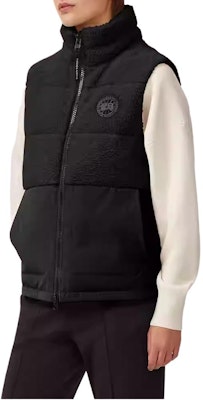 (W) Canada Goose Elora Black Label Rompi Tanpa Lengan Hitam 2837WB-61 Purchase (W) Canada Goose Elora Black Label Rompi Tanpa Lengan Hitam 2837WB-61