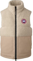 (Women) Canada Goose Elora SS24 Red Label Fleece Vest Light Beige. 2837W-1684 (Women) Canada Goose Elora SS24 Red Label Fleece Vest Light Beige. 2837W-1684