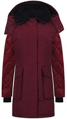 (Women) Canada Goose Elwin Black Label Mid-Length Down Jacket Maroon 3205LB-317 Order (Women) Canada Goose Elwin Black Label Mid-Length Down Jacket Maroon 3205LB-317