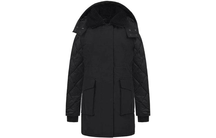 (Women) Canada Goose Elwin FW22 Black Label  Mid-Length Down Parka Jacket. 3205LB-61