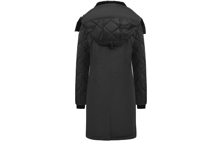 (Women) Canada Goose Elwin Graphite Hooded Down Jacket Long Sleeve Casual Wear 3205LB-66 圖 3