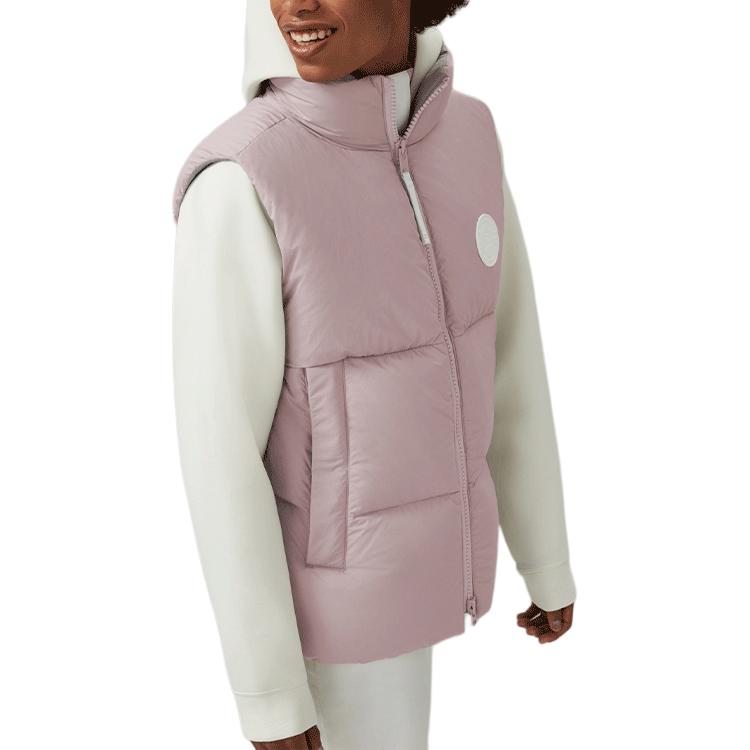 (Women) Canada Goose Everett FW21 Logo Down Vest Soft Pink 2614MB1-856 圖 6