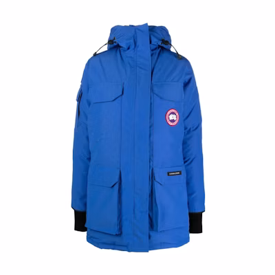 (Women) Canada Goose Expedition Long Parka Jacket Blue. 2051WPB-64