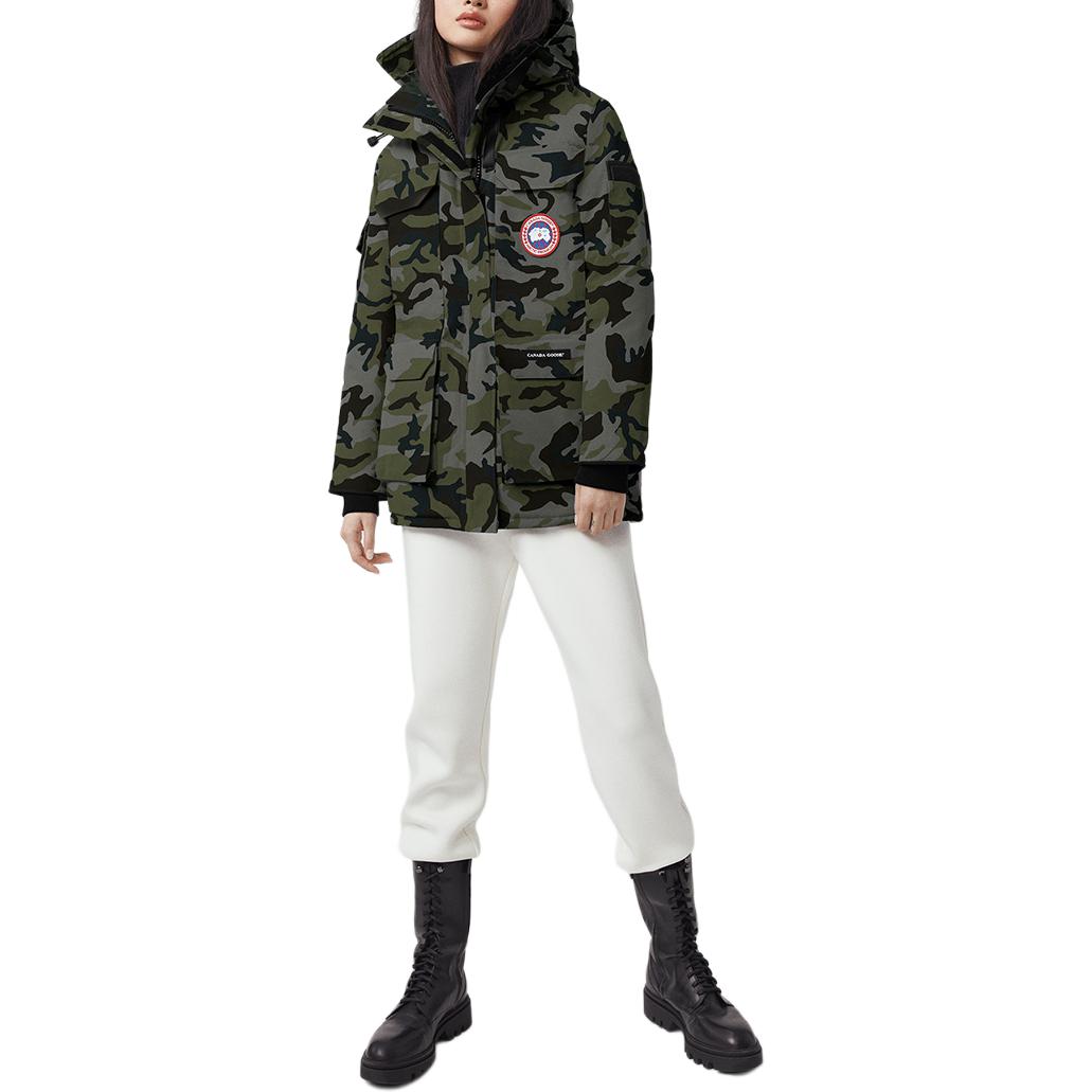 (Women) Canada Goose Expedition  Long Parka Jacket Windproof Camo Print Coastal Grey. 4660LAP-831 圖 4