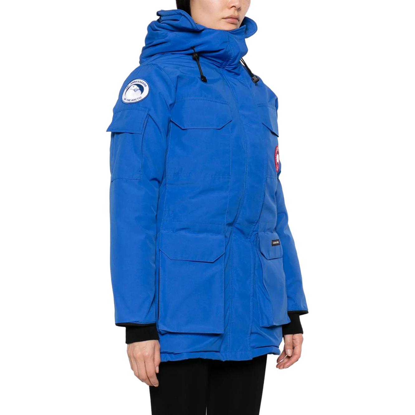 Purchase (W) 加拿大鵝 Expedition 長版羽絨外套 藍色. 2051WPB-64