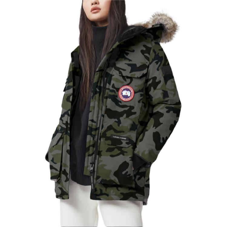 (Women) Canada Goose Expedition  Long Parka Jacket Windproof Camo Print Coastal Grey. 4660LAP-831 圖 6